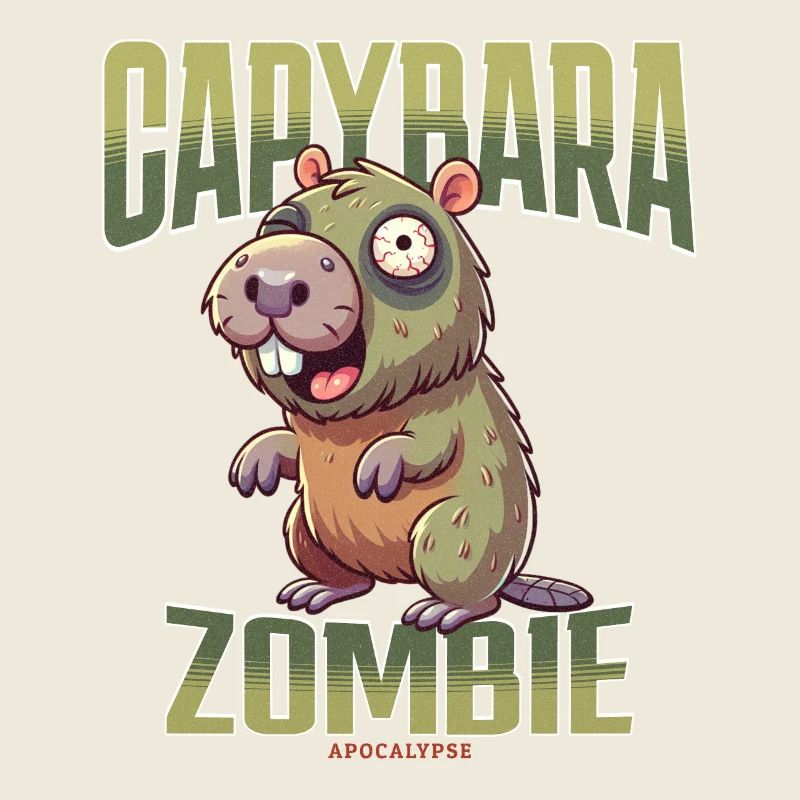 Capybara Zombie