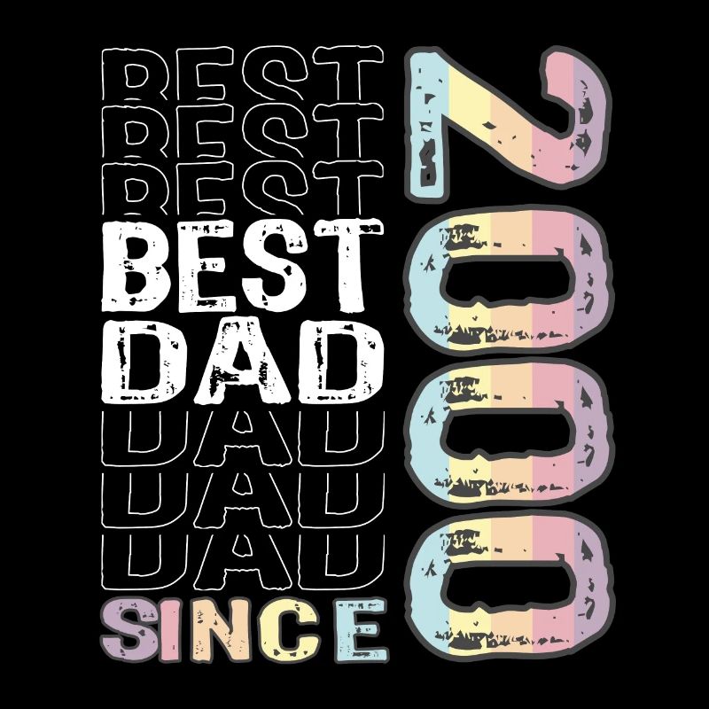 Bester Papa der Welt seit 2000 Vatertag