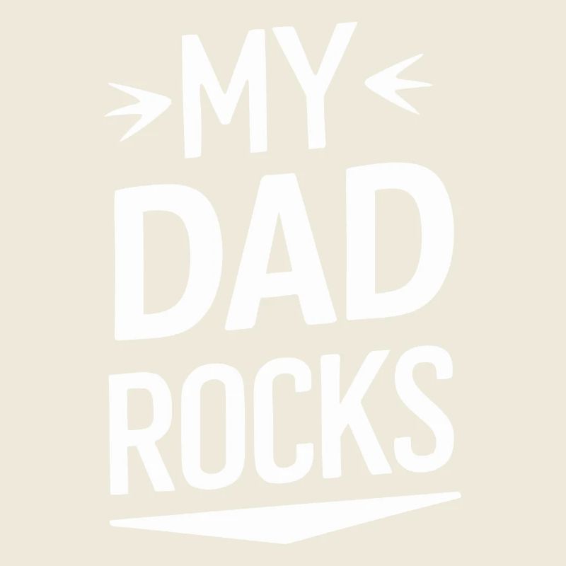 My Dad Rocks Stilvolle Grafik