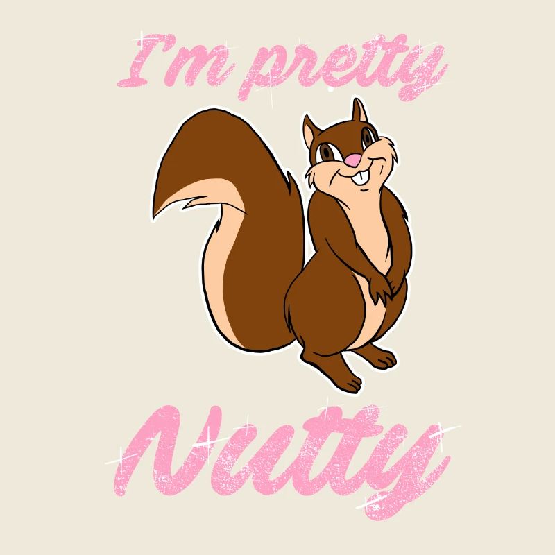 I'm Pretty Nutty Funny Squirrel Chipmunks Nuts