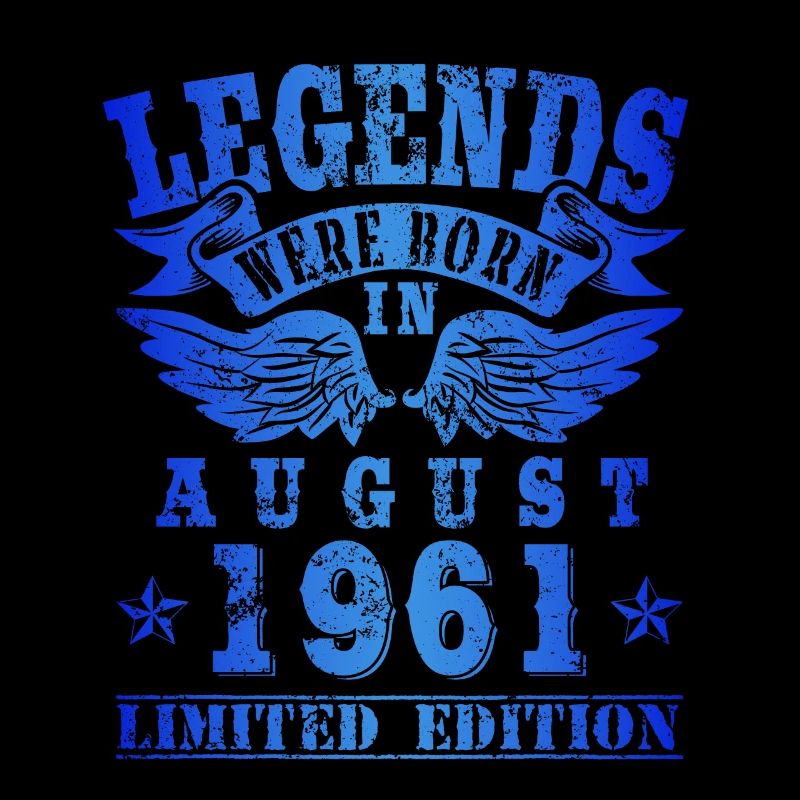 Legends est né en Août 1961 Anniversaire
