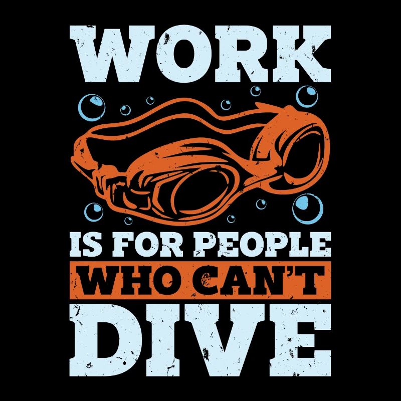 Swimmer Work Is For People Who Can't Dive Swimming