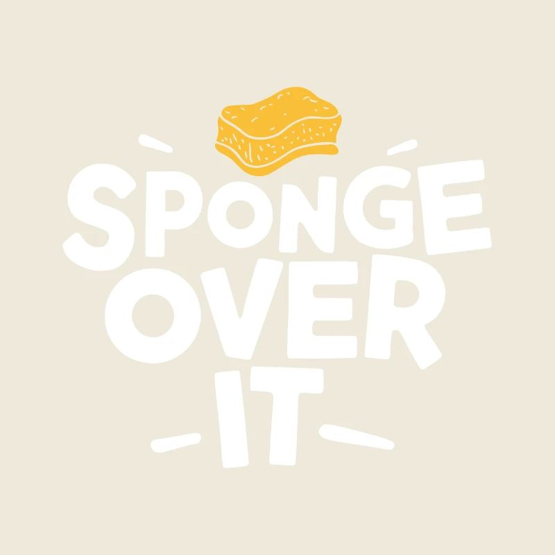 Sponge over it Deutsch Denglisch Sprichwort