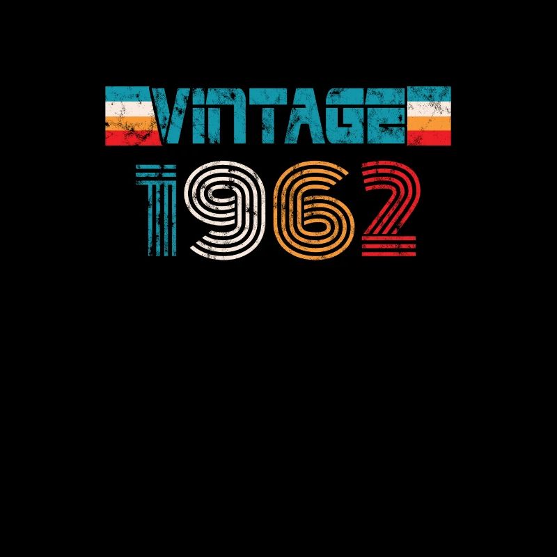 1962 Geburtstag Vintage