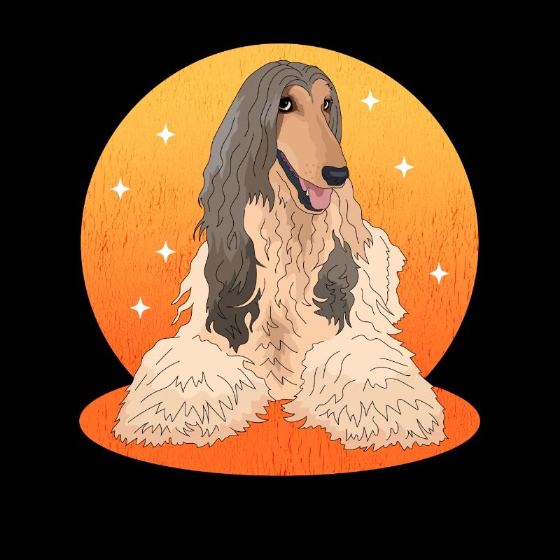 Afghanischer Windhund Hund Hundebesitzer Geschenk