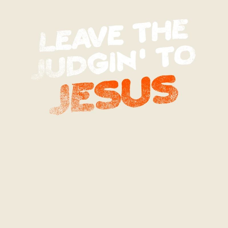 Überlassen Sie das Urteil Jesus