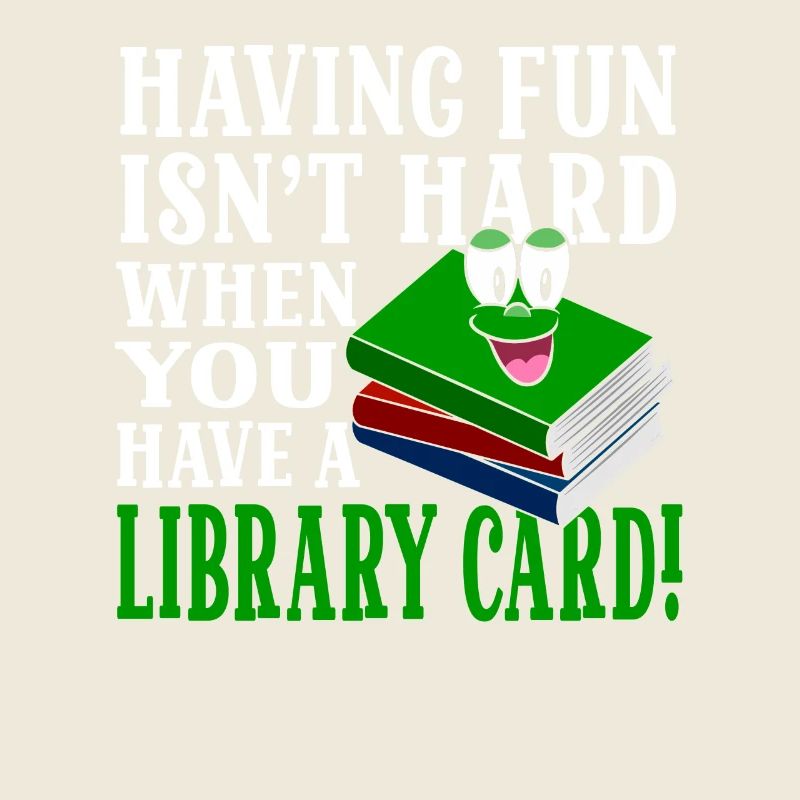 S’amuser n’est pas difficile avec une carte de bibliothèque
