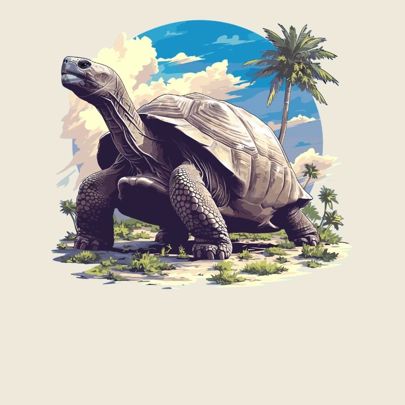 Giant tortoises Giant tortoise