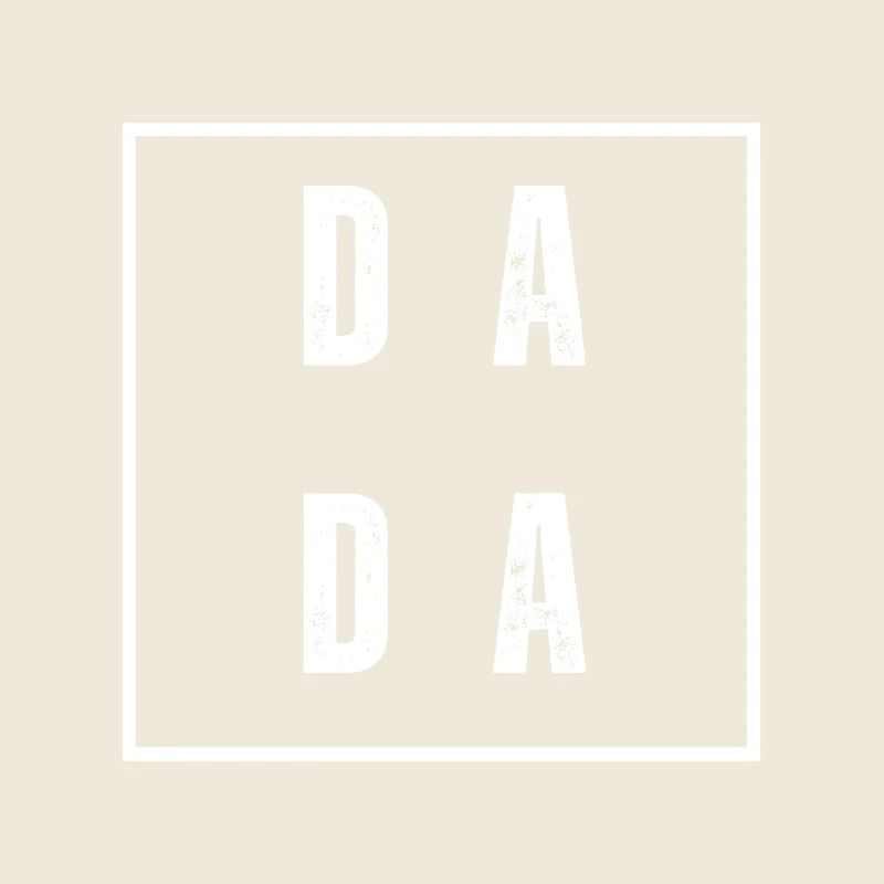 Dada Grid Monochrome Poster