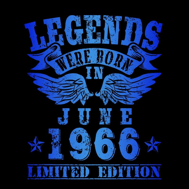 Legends were born in Juni 1966 Geburtstag