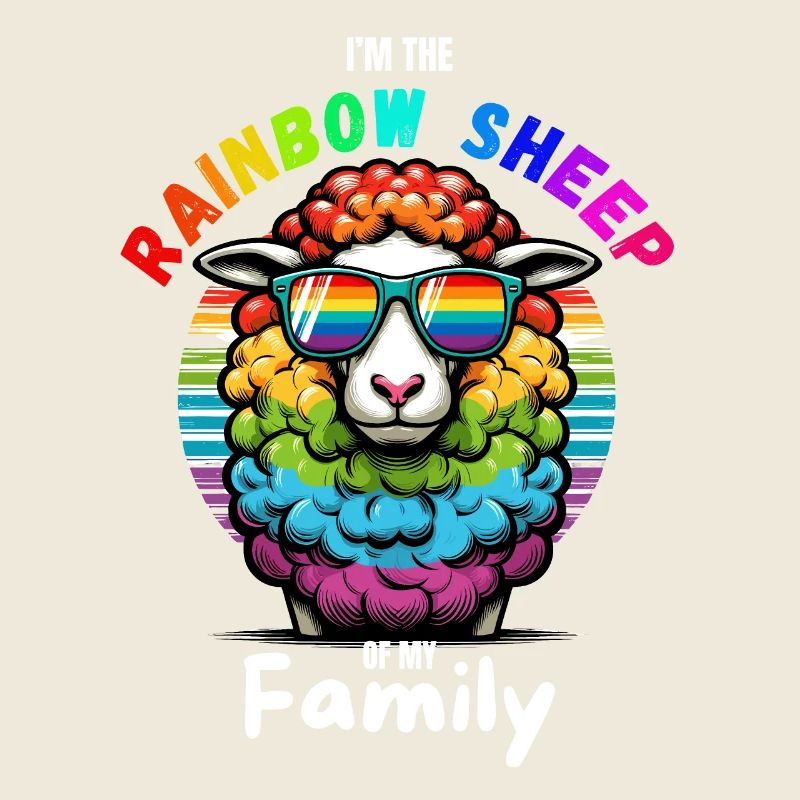 LGBTQ Sheep Pride Month Gay Parade CSD Funny