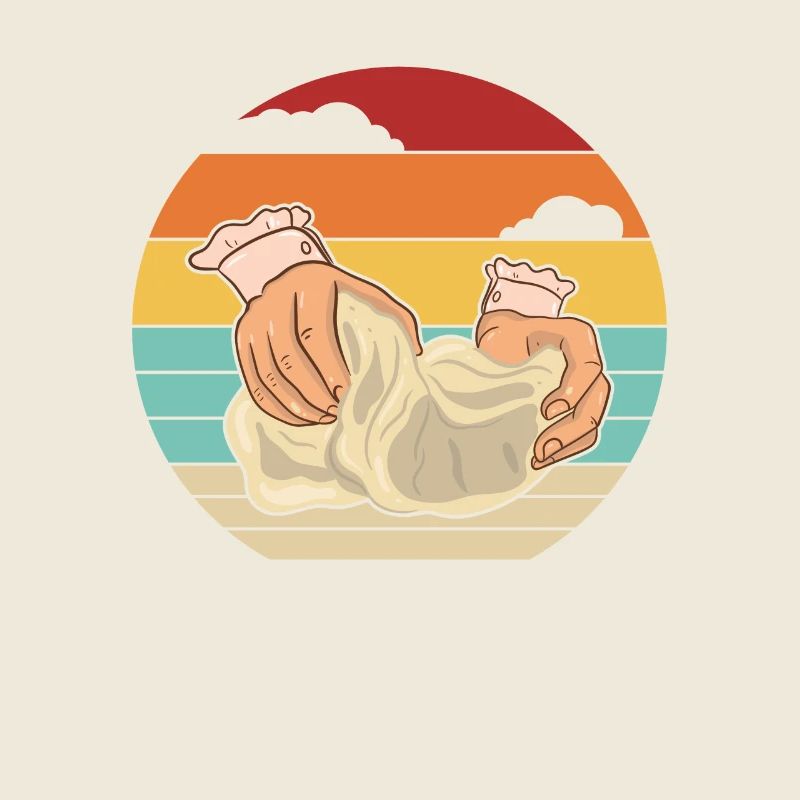 Retro Bread Dough Bread Maker Bread Queen Lover