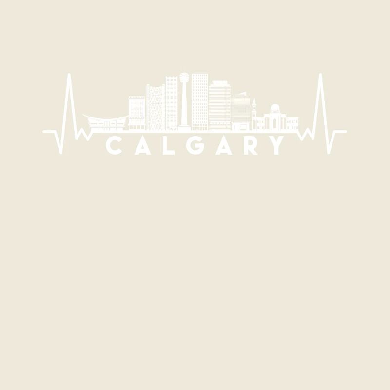 Herzschlag Skyline Kanada Calgary