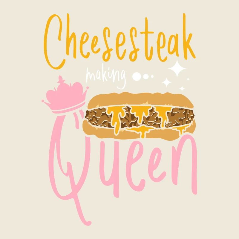 Philly cheesesteak making queen