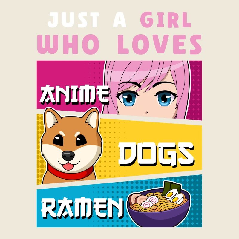 Juste une fille qui aime les ramen de chiens d’anime