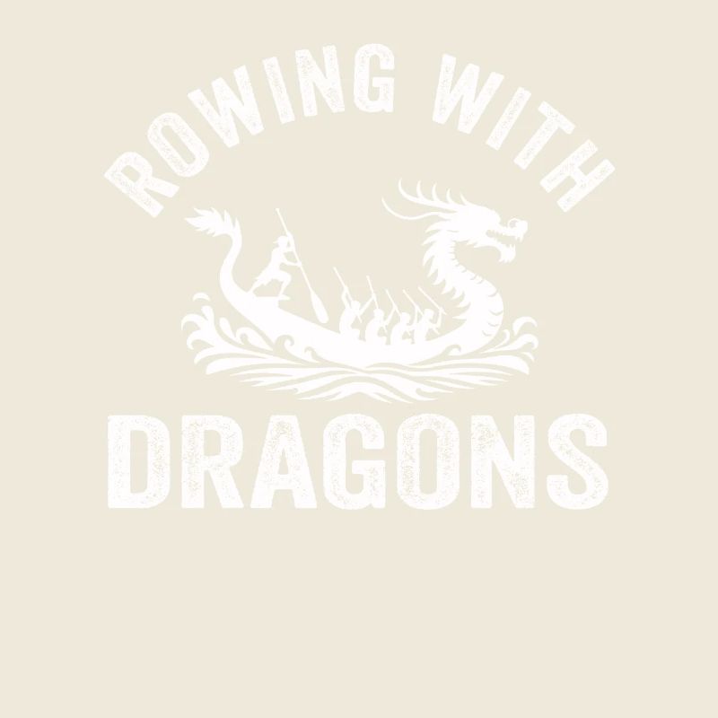 Rudern mit Drachen Drachenboot