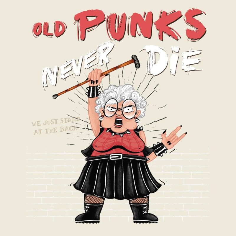 Alte Punks sterben nie - Diese Oma rockt und