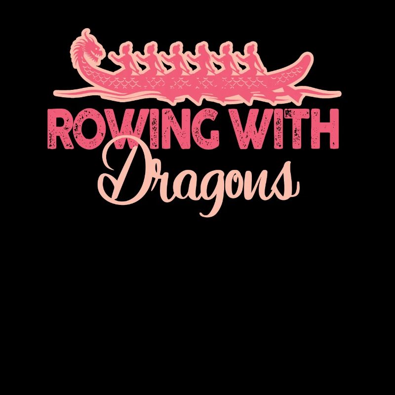 Rudern mit Drachen Drachenboot