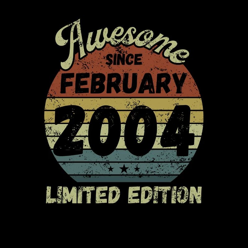 Awesome since February 2004 - Geburtstag