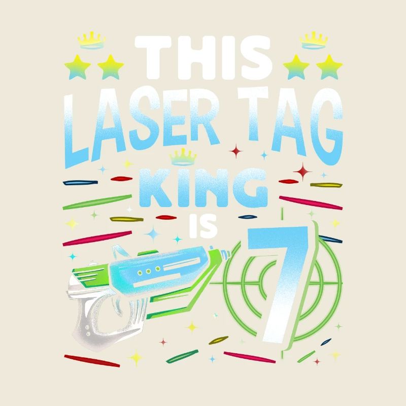 Lasertag King est un garçon de 7 ans Laser Tag intérieur