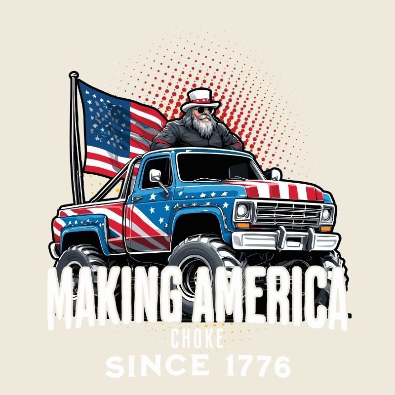 Amerika Ersticken Seit 1776 4. Juli