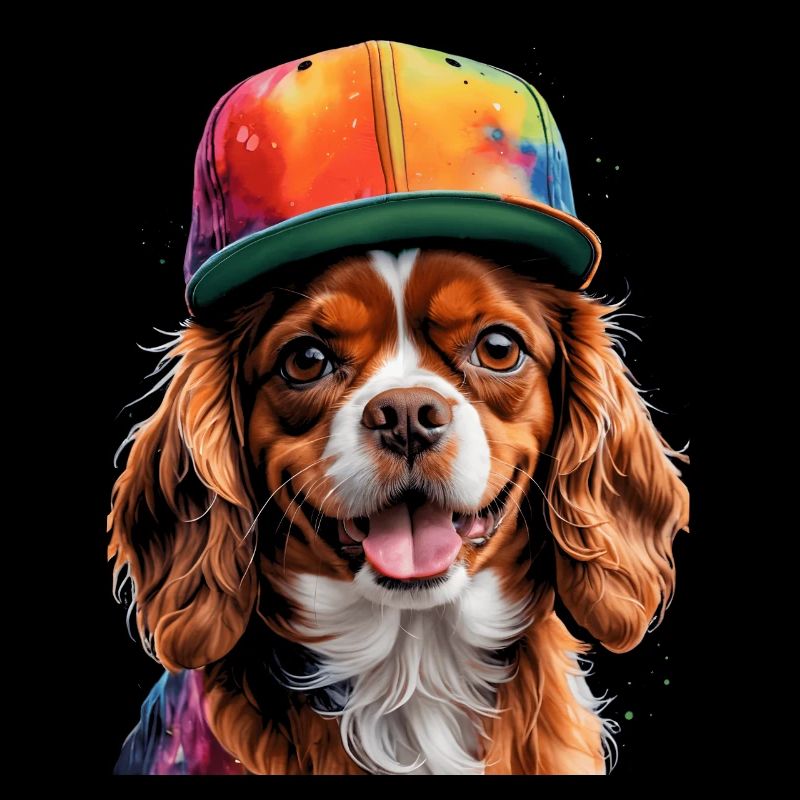 Cavalier King Charles Spaniel Snapback Cap Chien