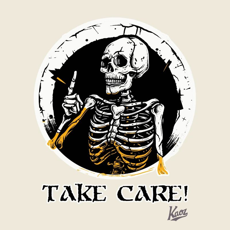 Conseil du Crâne de Squelette : Attention !