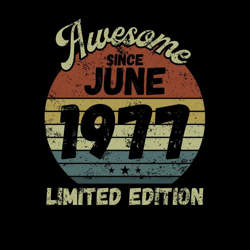 Awesome since June 1977 - Birthday