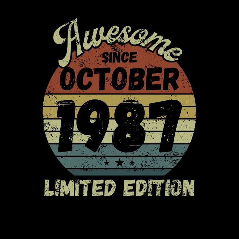 Awesome since October 1987 - Geburtstag