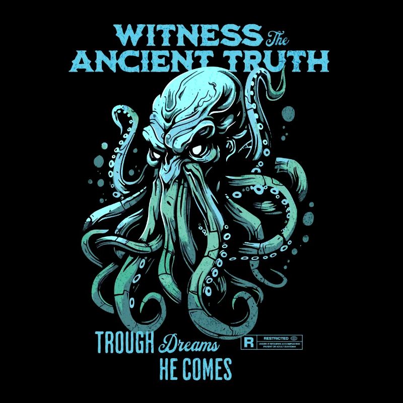 Ancient Truth Cthulhu Kult Lovecraft Necronomicon