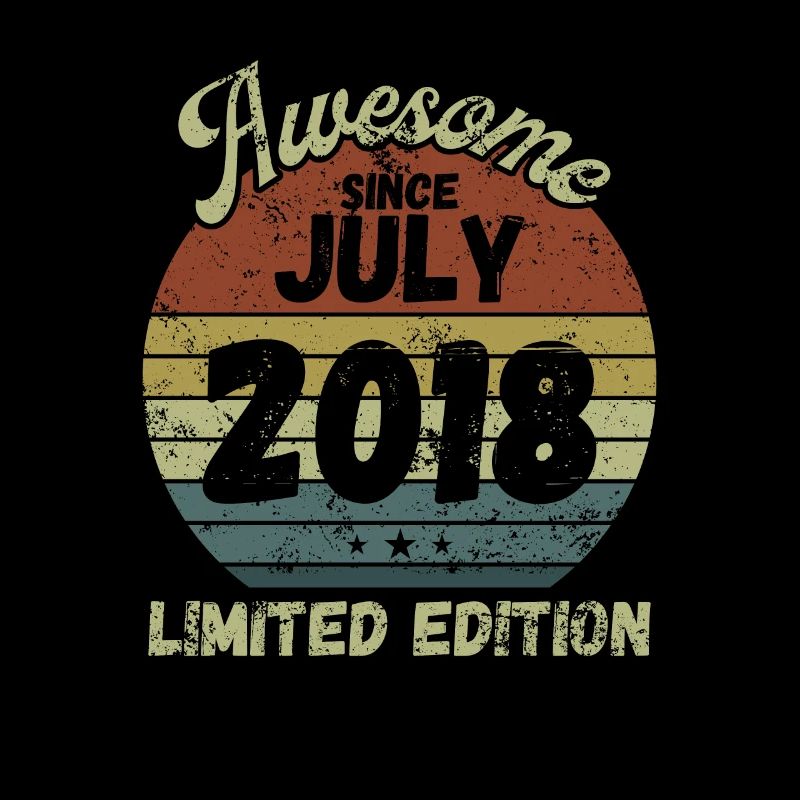 Awesome since July 2018 - Geburtstag