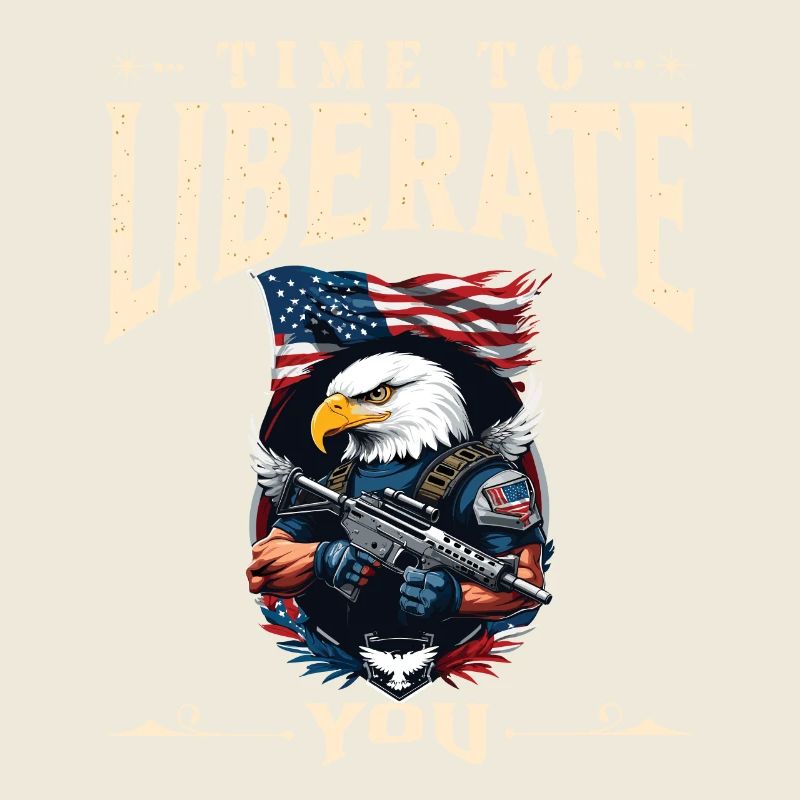 Il est temps de libérer le fier aigle des États-Unis 4 juillet