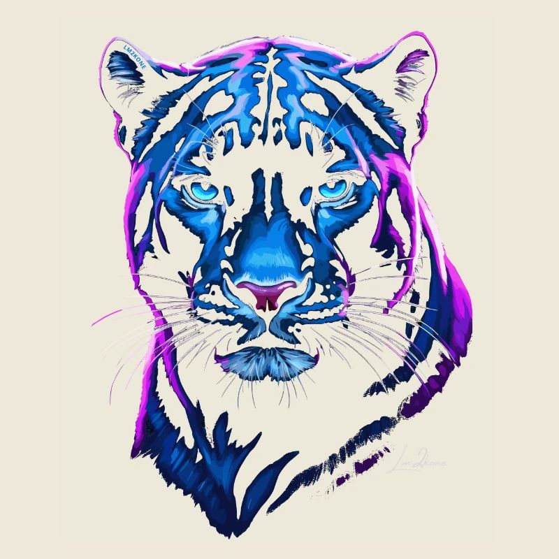 Neon Wild Panther