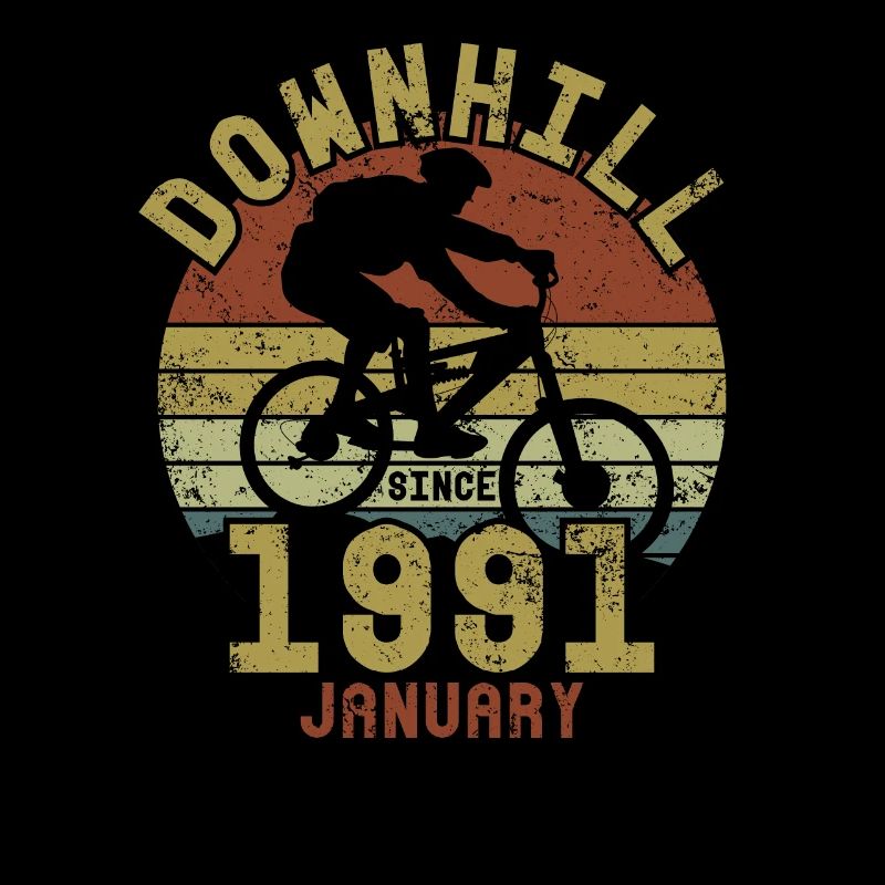 Anniversaire Vélo de descente Janvier 1991