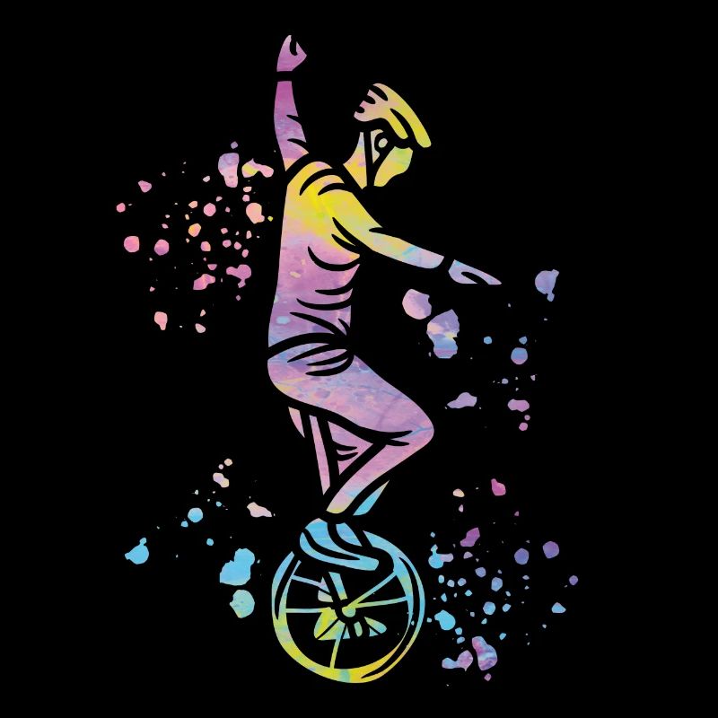 Einradfahrer Einradfahren Einrad