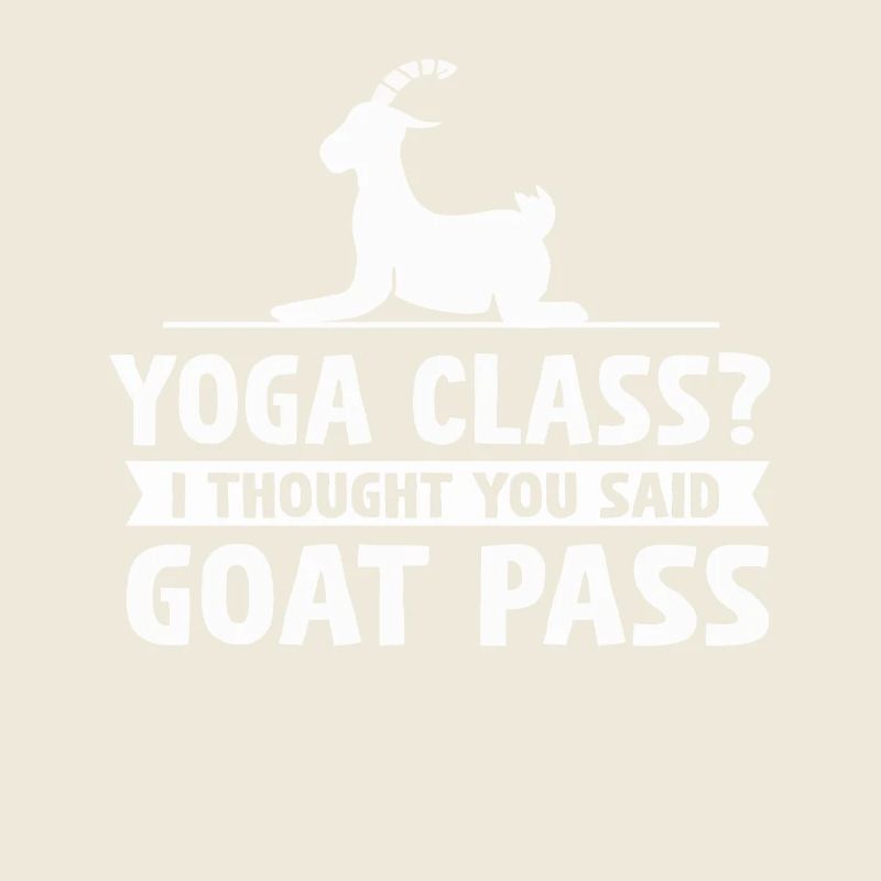 Yoga Class Or Goat Pass
