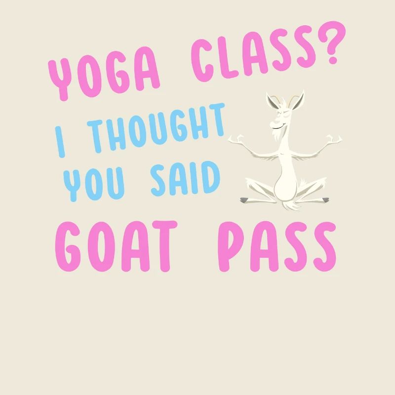 Yoga Class Or Goat Pass