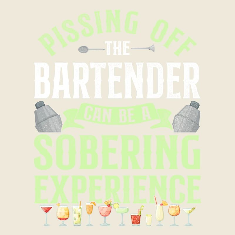 Bartender Mixologist Pissing Off