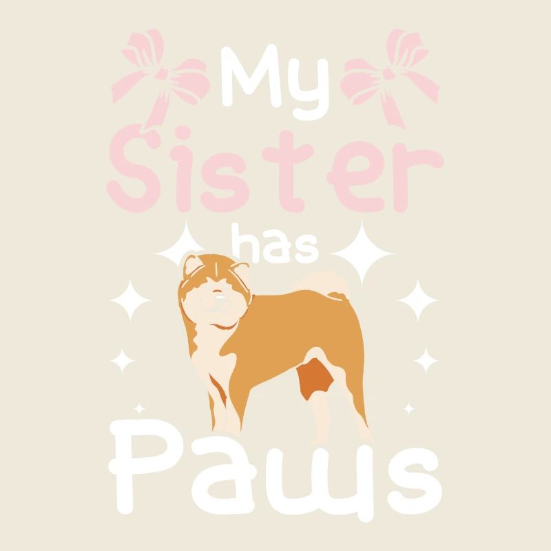 My Akita sister has paws