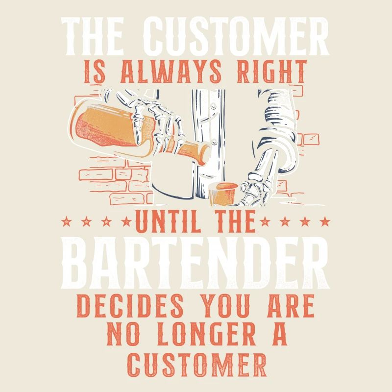 Bartender Mixologist The Customer