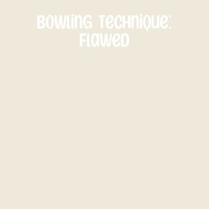 Bowling - Technique de bowling : Imparfaite