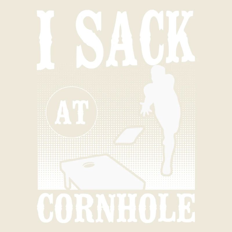 Joueur de sac de haricots de l’équipe Cornhole