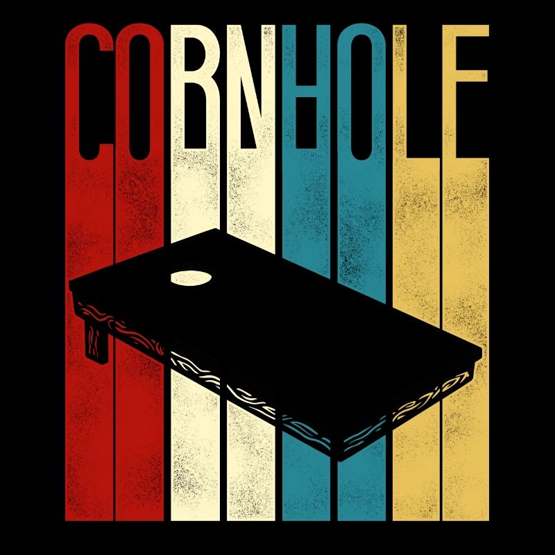 Joueur de sac de haricots de l’équipe Cornhole