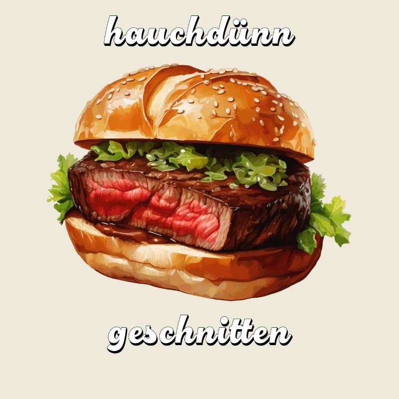 STEAK wafer-thin sliced