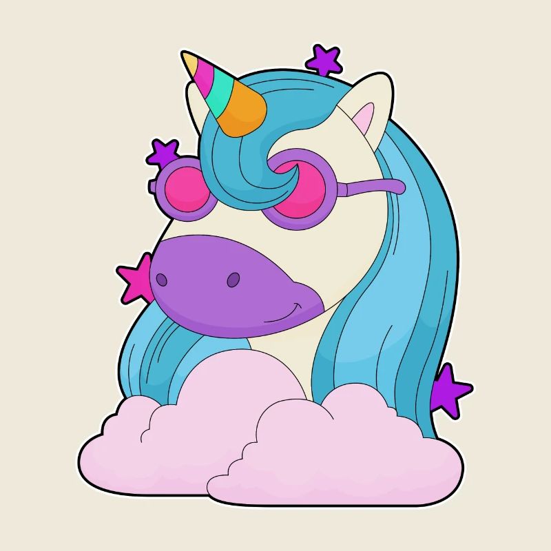 Nuages de licorne