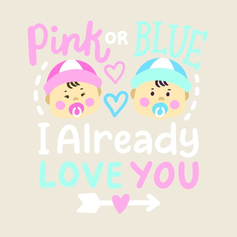 Pink oder Blau Gender-Reveal-Party