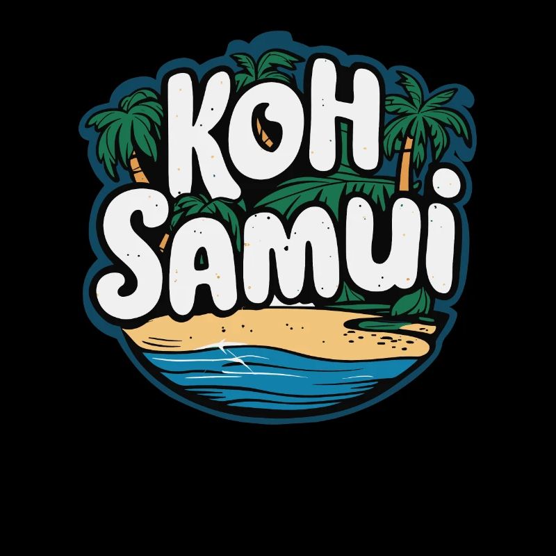 Koh Samui souvenir beach paradise