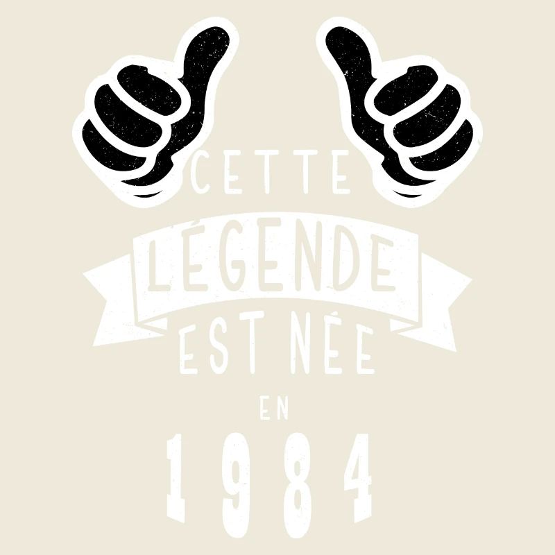 Légende 1984 Authentic 1984 Vintage Bursdag