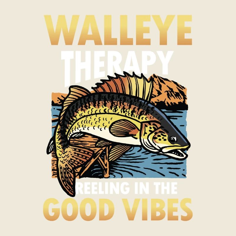 Walleye Therapy Reeling in