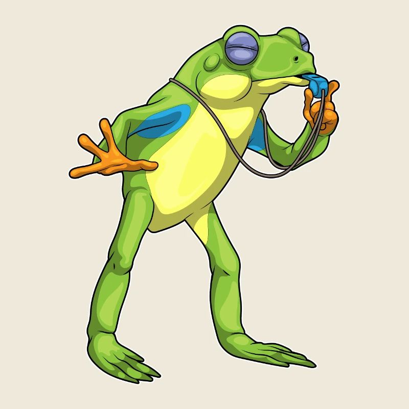 Frog Referee Whistle